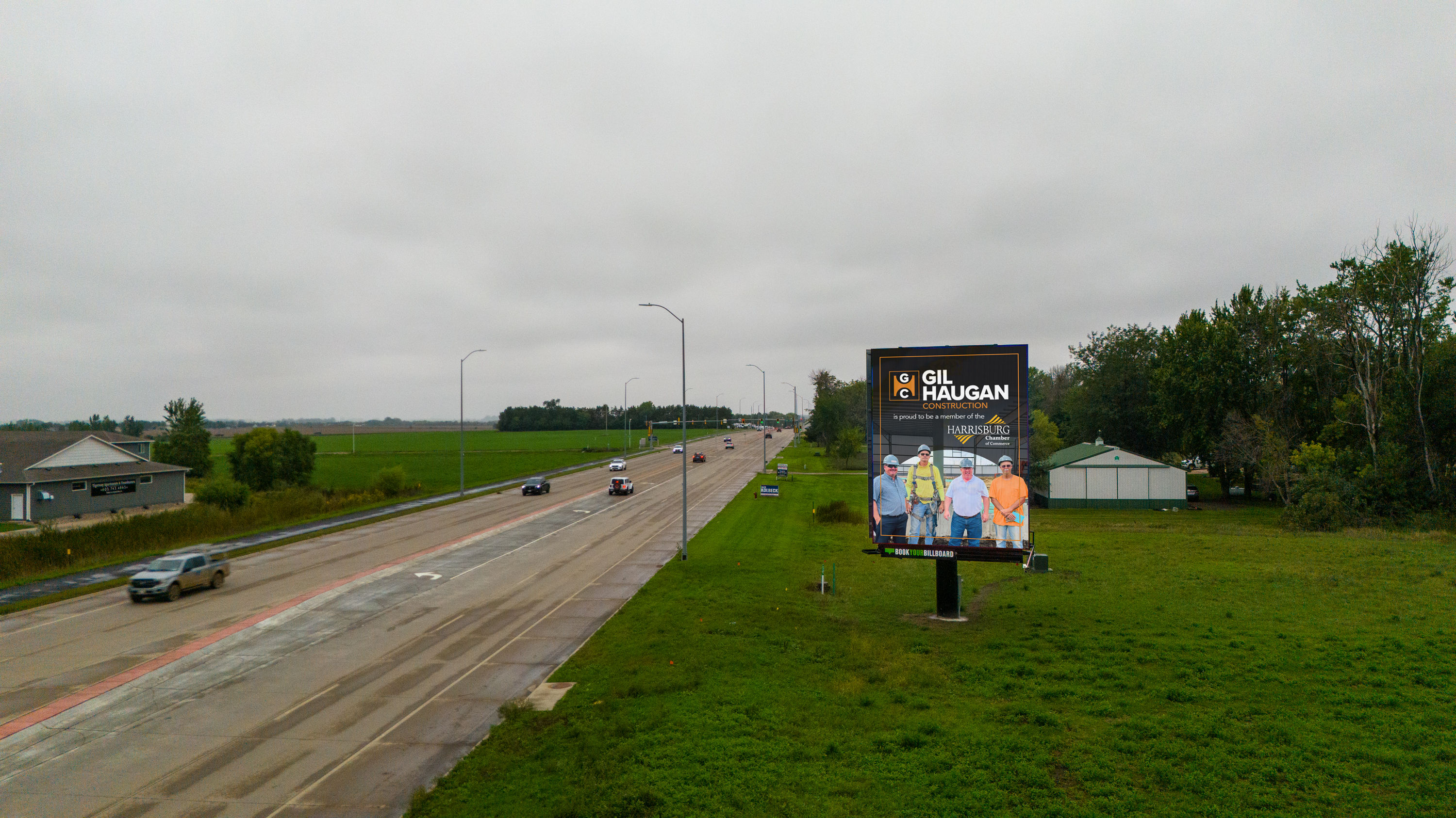 BYB billboard in Harrisburg: Highway 115 · North-facing display